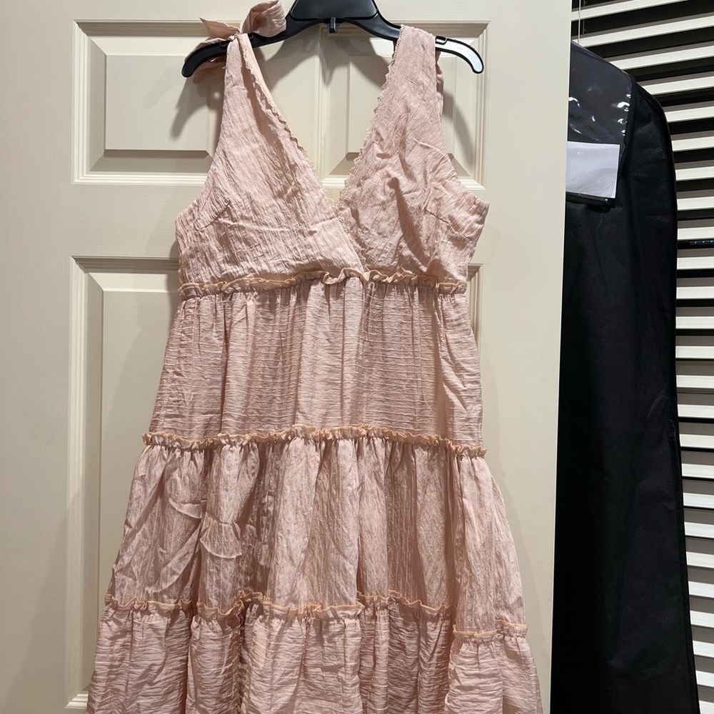 Pink dress